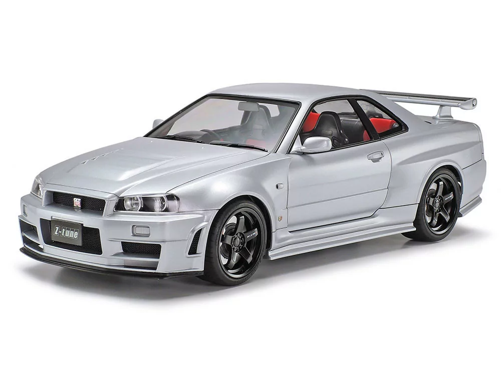 Tamiya 1/24 Nismo R34 GT-R Z-Tune Nissan Skyline Car Model Kit TAM24282_1