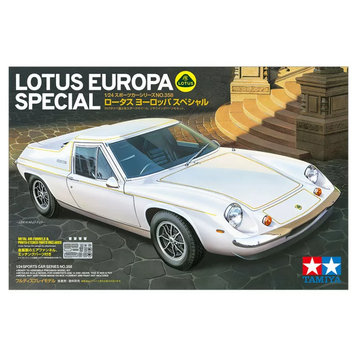 Tamiya 1/24 Lotus Europa Special Car Model Kit