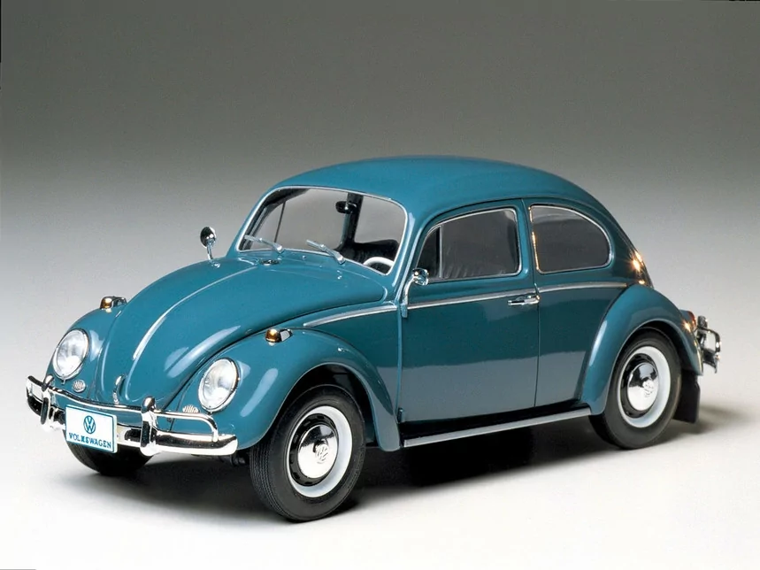 Tamiya 1/24 '66 Volkswagen Beetle Car Model Kit TAM24136_1