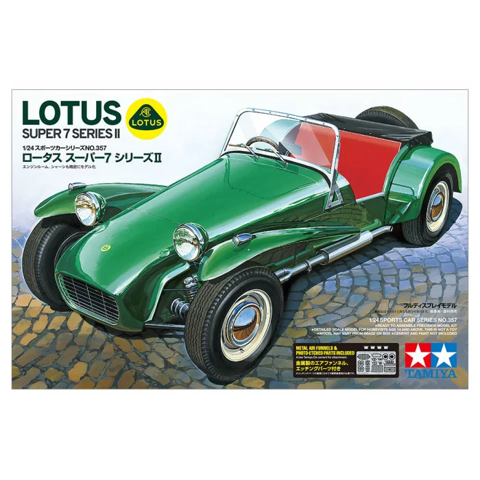 Tamiya 1/24 Lotus Super 7 Series II Car Model Kit