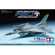 Tamiya 1/72 Lockheed Martin F-16 CJ Fighting Falcon Airplane Model Kit