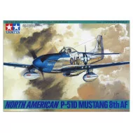 Tamiya 1/48 North American P-51D Mustang Airplane Model Kit