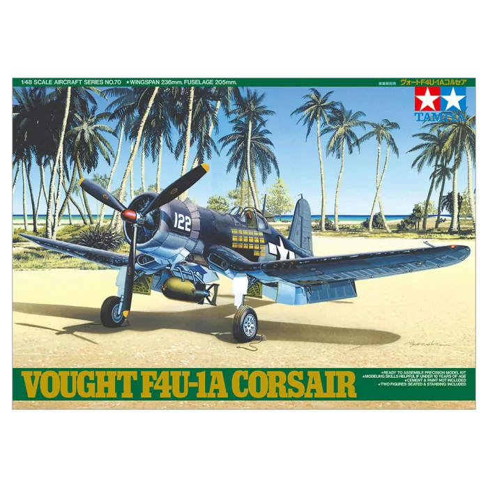 Tamiya 1/48 Vought F4U-1A Corsair Aircraft Model Kit