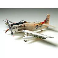 Tamiya 1/48 Douglas A1H Skyraider US Navy Aircraft Model Kit