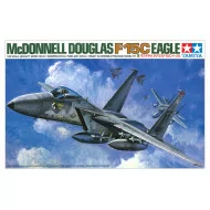 Tamiya 1/48 Mcdonnell Douglas F15C Eagle Aircraft Model Kit