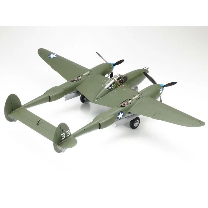 Tamiya 1/48 Lockheed P-38 F/G Lightning Aircraft Model Kit