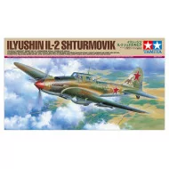Tamiya 1/48 Ilyushin IL 2 Shturmonvik Airplane Model Kit