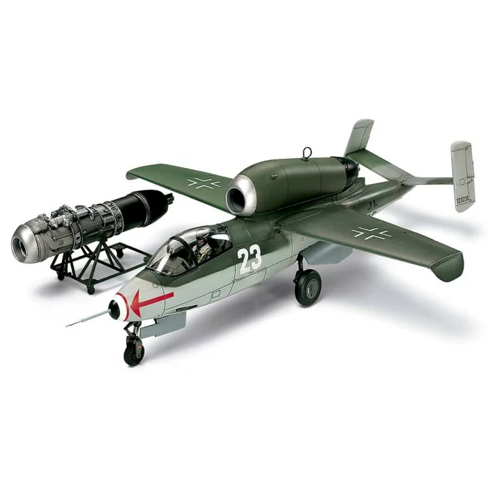 Tamiya 1/48 Heinkel He162A2 Salamandr Airplane Model Kit