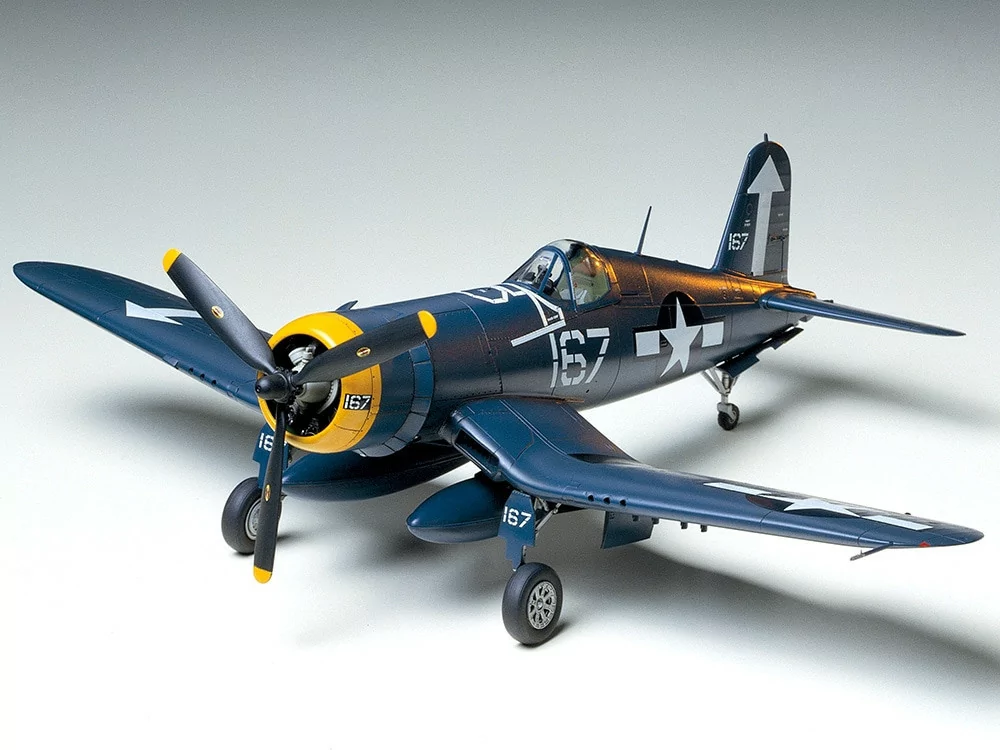 Tamiya 1/48 Vought F4U1D Corsair Airplane Model Kit TAM61061_1