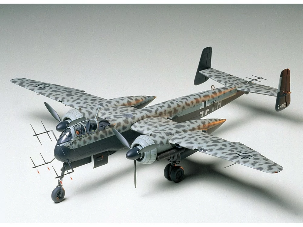 Tamiya 1/48 Hienkel He219 Uhu Aircraft Model Kit TAM61057_1