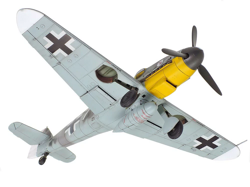 Tamiya 1/72 Messerschmitt Bf109 G-6 Airplane Model Kit TAM60790_4