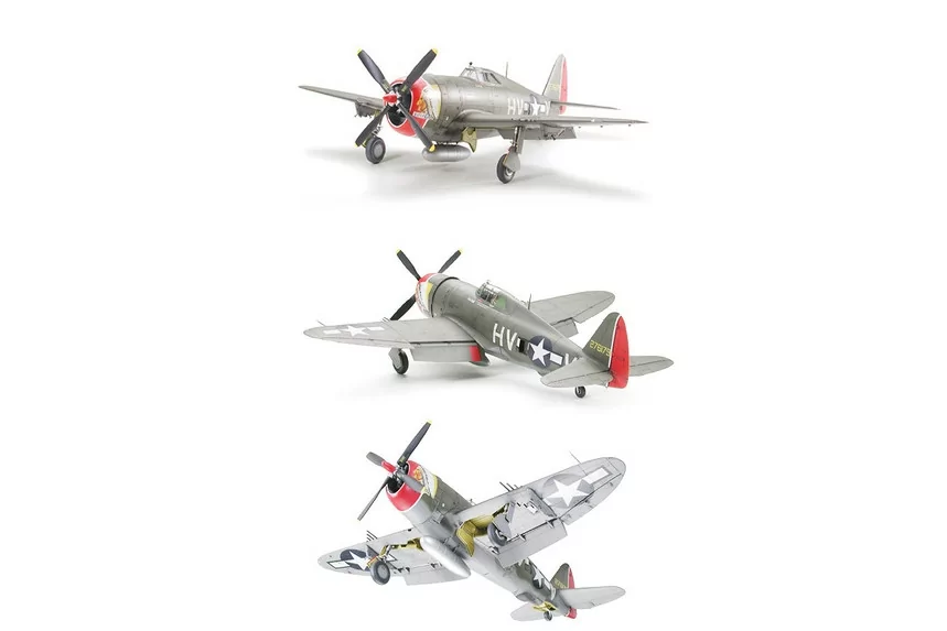 Tamiya 1/48 Republic P-47D Thunderbolt Airplane Model Kit TAM61086_1