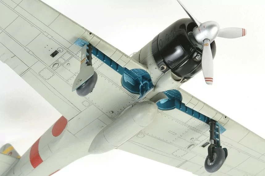 Tamiya 1/72 A6M2b Zero Fighter Zeke Model Kit TAM60780_5