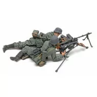 Tamiya 1/35 German Mid WWII Machine Gun Team Figure Model Kit