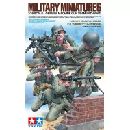 Tamiya 1/35 German Mid WWII Machine Gun Team Figure Model Kit