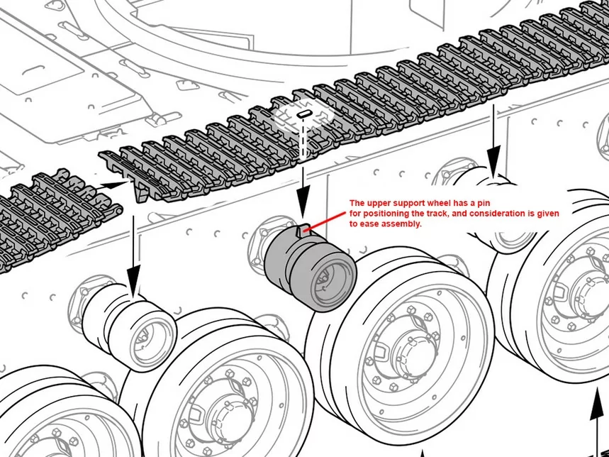 Tamiya 1/35 A 34 Comet British Tank Model Kit TAM35380_7