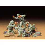 Tamiya 1/35 German Infantry Mortar Team Figure Model Kit