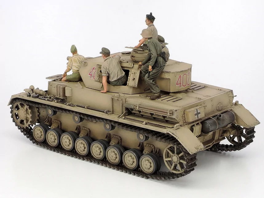 Tamiya 1/35 German Panzerkampfwagen IV Tank Model Kit TAM25208_2