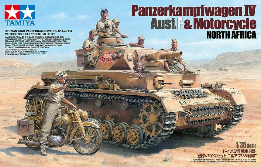 Tamiya 1/35 German Panzerkampfwagen IV Tank Model Kit TAM25208_9