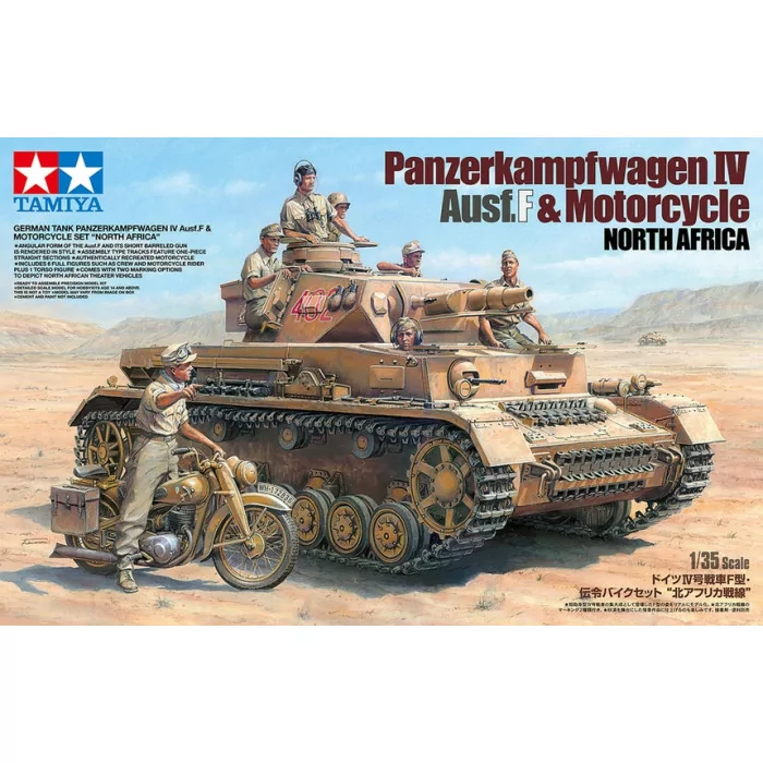 Tamiya 1/35 German Panzerkampfwagen IV Tank Model Kit