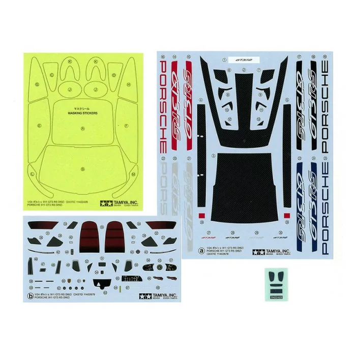 Tamiya 1/24 Porsche 911 GT3 RS 992 Car Model Kit