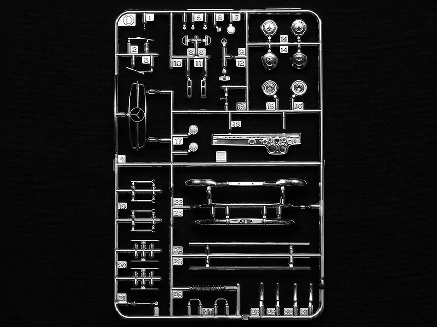 Tamiya 1/24 Mercedes Benz 300sl Car Model Kit TAM24366_11