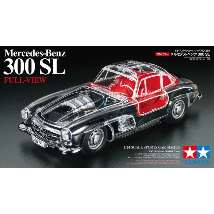 Tamiya 1/24 Mercedes Benz 300sl Car Model Kit