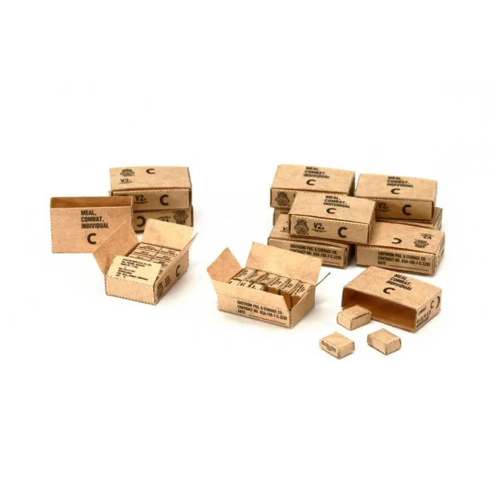 Tamiya 1/35 US MCI Cartons Vietnam War Model Kit