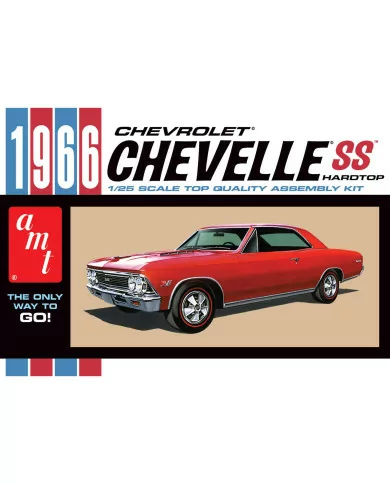 AMT 1/24 '66 Chevy Chevelle SS Car Model Kit