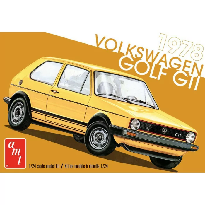 AMT 1/25 1978 Volkswagen Golf GTI Car Model Kit