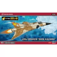 Hasegawa 1/72 J35 Draken "Shin Kazama" Airplane Model Kit