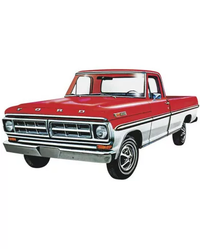 Moebius Models 1/25 1971 Ford Ranger Pick-up Car Model Kit