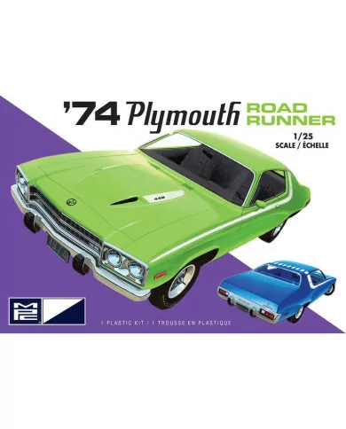 MPC 1/25 1974 Plymouth Road Runner Car Model Kit