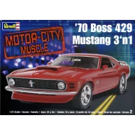 Revell 1/24 '70 Ford Boss 429 Mustang 3 'n 1 Car Model Kit