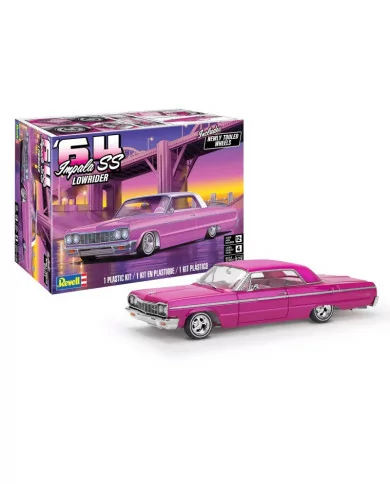 Revell 1/25 '66 Chevy Impala SS 396 2N1 Car Model Kit