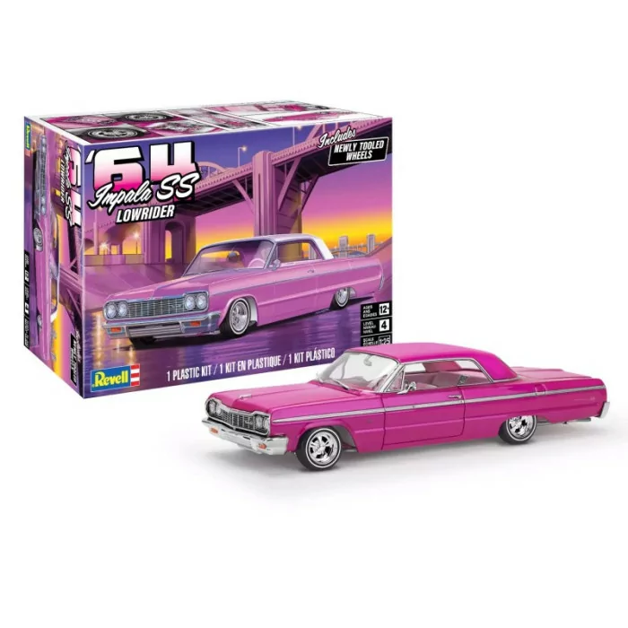 Revell 1/25 '64 Impala Lowrider Car Model Kit