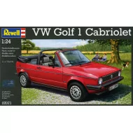Revell 1/24 VW Golf 1 Cabriolet Car Model Kit
