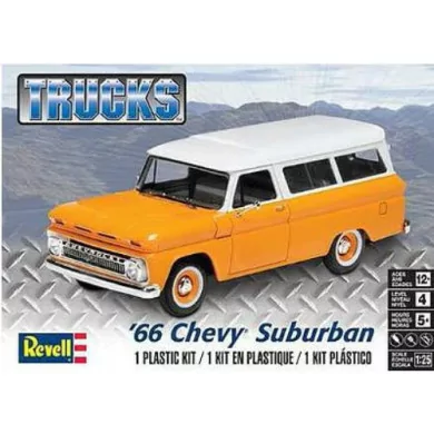 Revell 1/24 '66 Chevy Suburban Car Model Kit