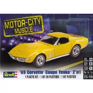 Revell 1/25 '69 Corvette Coupe Yenko Car Model Kit