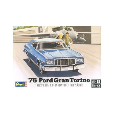 Revell 1/25 '76 Ford Gran Torino Car Model Kit