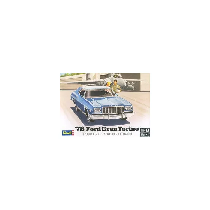 Revell 1/25 '76 Ford Gran Torino Car Model Kit