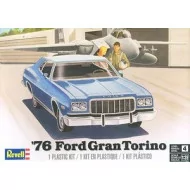 Revell 1/25 '76 Ford Gran Torino Car Model Kit