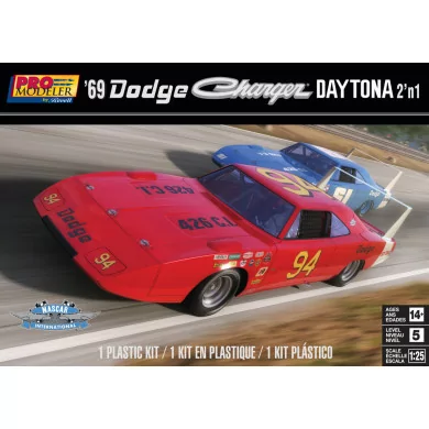 Revell 1/25 1969 Dodge Charger Daytona 2 'n 1 Car Model Kit