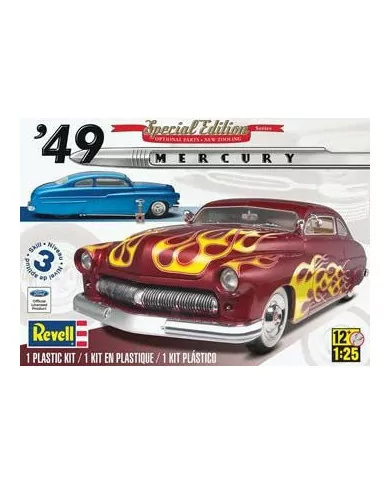 Revell 1/25 '49 Mercury Custom Coupe 2 'n 1 Car Model Kit