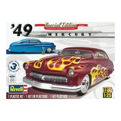 Revell 1/25 '49 Mercury Custom Coupe 2 'n 1 Car Model Kit