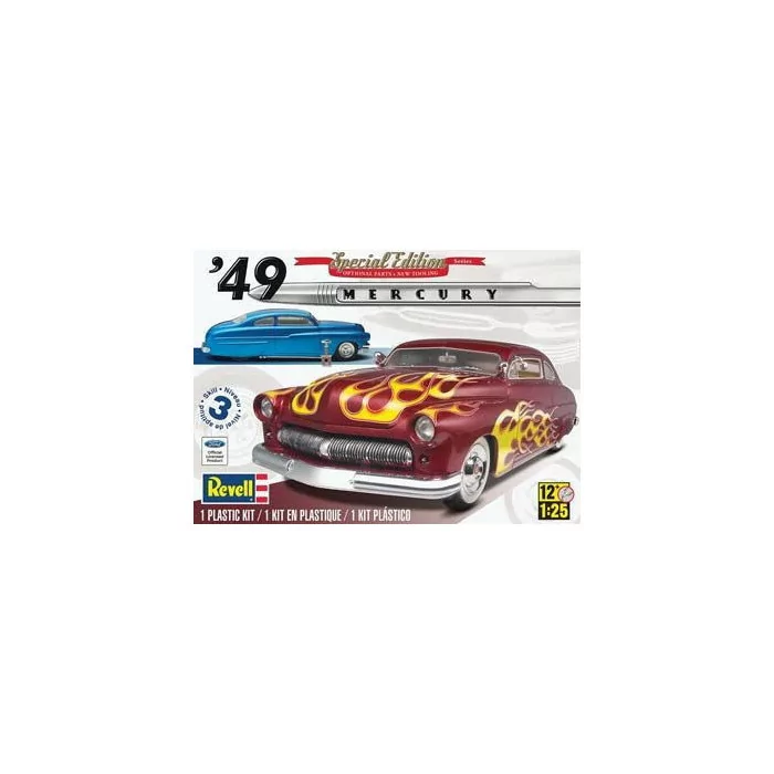 Revell 1/25 '49 Mercury Custom Coupe 2 'n 1 Car Model Kit