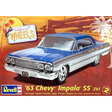 Revell 1/25 '63 Chevy Impala SS 2 'n 1 Car Model Kit