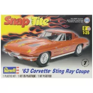 Revell 1/25 SnapTite '63 Corvette Stingray Coupe Model Kit