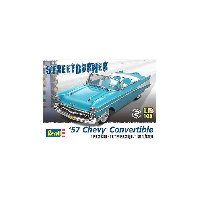 Revell 1/25 '57 Chevy Convertible Car Model Kit