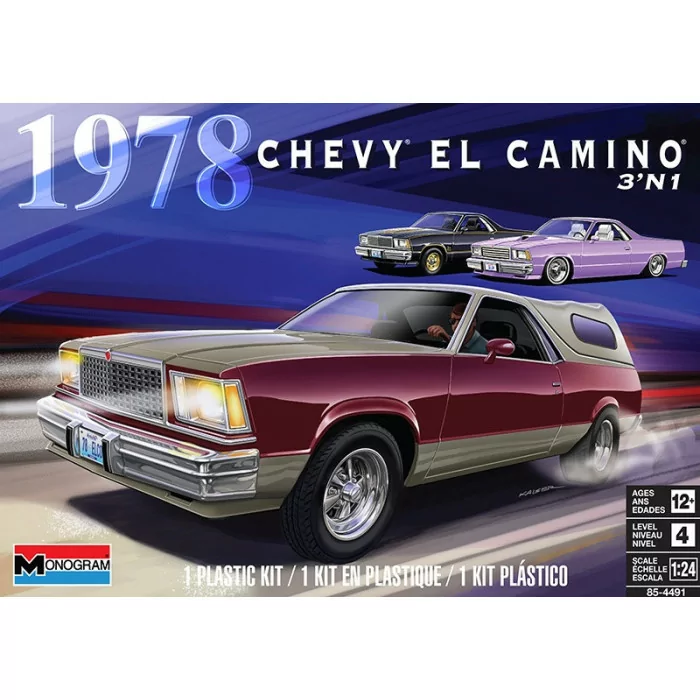 Revell 1/24 '78 Chevy El Camino Car Model Kit
